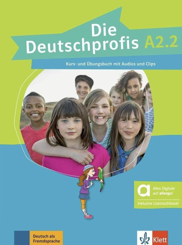 Die Deutschprofis A2.2 – Hybride Ausgabe – Kurs./Übungsbuch + MP3/Clips allango.net + Lizenz (24 Monate) Klett nakladatelství