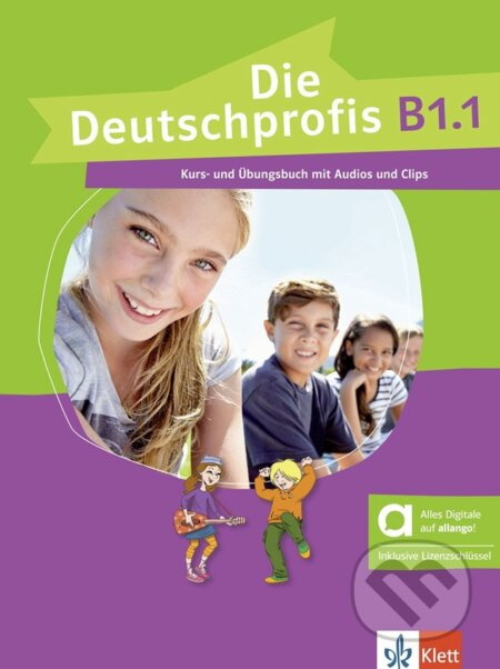 Die Deutschprofis B1.1 – Hybride Ausgabe – Kurs./Übungsbuch + MP3/Clips allango.net + Lizenz (24 Monate) Klett nakladatelství