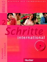 Schritte international 2 Kursbuch + Arbeitsbuch mit Audio-CD zum Arbeitsbuch  Hueber Verlag