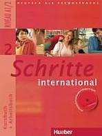 Schritte international 2 Kursbuch + Arbeitsbuch mit Audio-CD zum Arbeitsbuch  Hueber Verlag