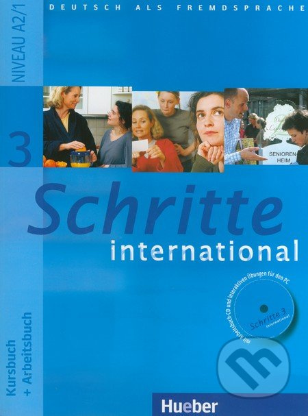 Schritte international 3 Kursbuch + Arbeitsbuch mit Audio-CD zum Arbeitsbuch Hueber Verlag