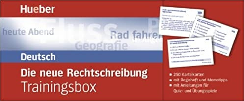Die neue deutsche Rechschreibung Trainingsbox Hueber Verlag