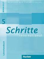 Schritte international 5 Lehrerhandbuch Hueber Verlag