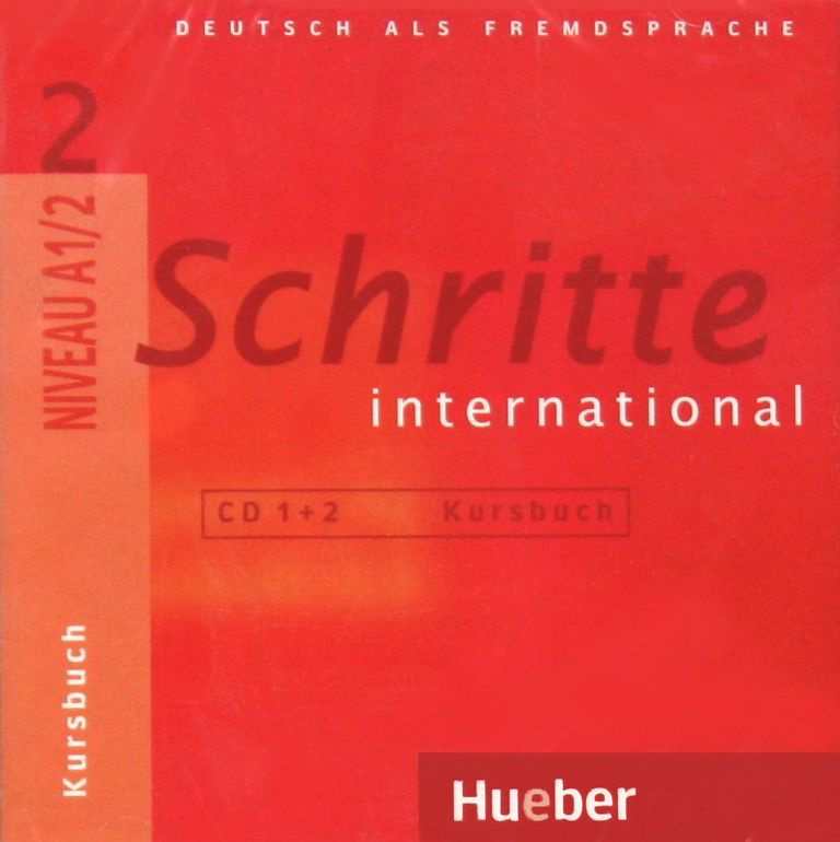 Schritte international 2 Audio-CDs zum Kursbuch Hueber Verlag