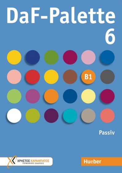 DaF Palette B1 6: Passiv Hueber Verlag