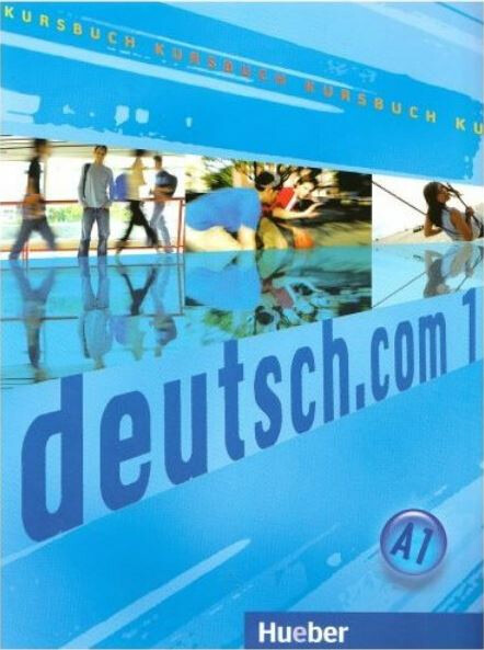 deutsch.com 1 Paket - Kursbuch + Arbeitsbuch mit Audio-CD zum Arbeitsbuch Hueber Verlag