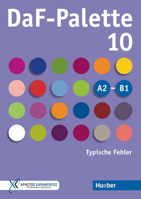 DaF Palette A2 - B1 10: Typische Fehler Hueber Verlag