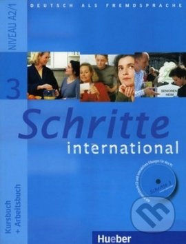 Schritte international 3 Paket ( Kursbuch, Arbeitsbuch, CZ Glossar) Hueber Verlag