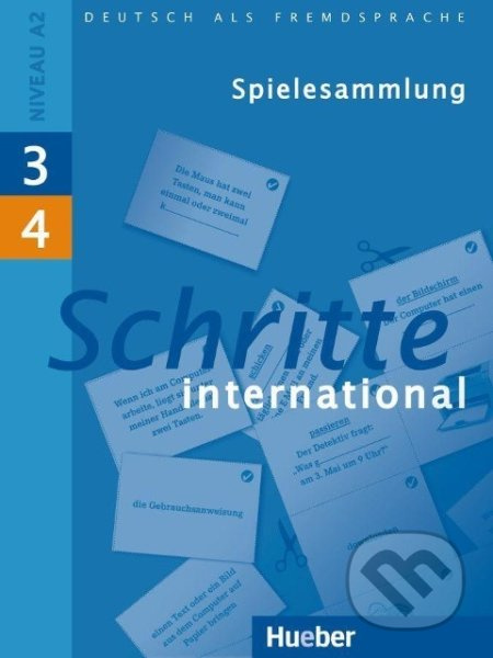 Schritte international 3+4 Spielesammlung zu Band 3 und 4 Hueber Verlag