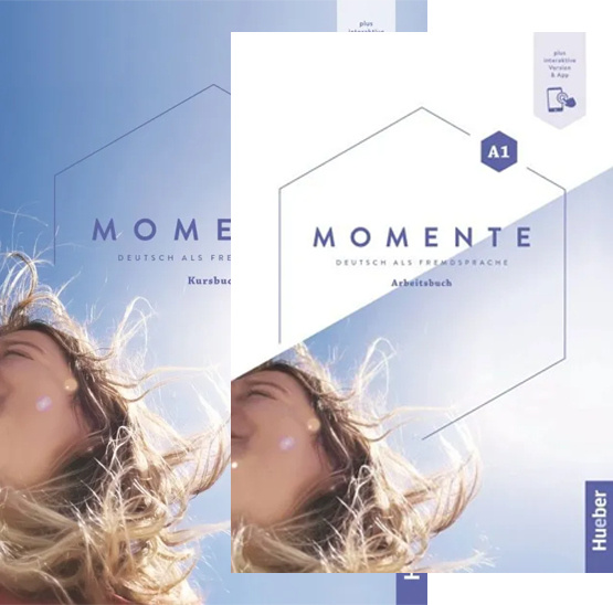 Momente A1 Paket (Kursbuch + Pracovní sešit s kódem) Hueber Verlag