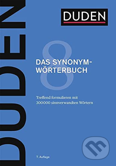 Duden - Band 8 - Das Synonymwörterbuch (7. Auflage) - kniha z kategorie Jazykové učebnice a slovníky