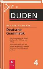 KLEINE DUDEN 4 - Deutsche Grammatik Bibliographisches Institut GmbH