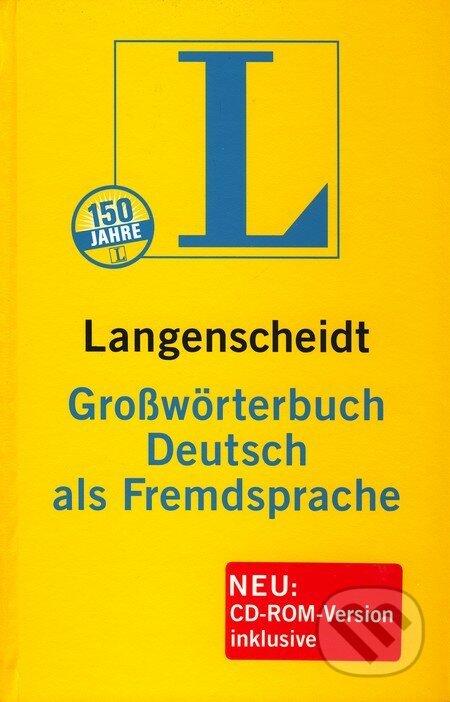 Langenscheidt Großwörterbuch Deutsch als Fremdsprache + CD-ROM - kniha z kategorie Jazykové učebnice a slovníky