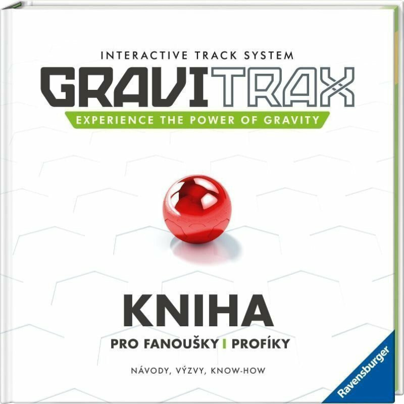 Ravensburger 27327 gravitrax kniha pro fanoušky i profíky