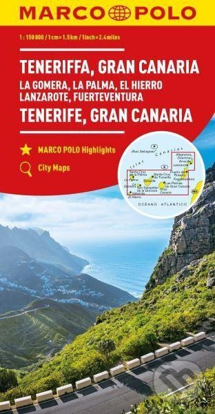 Tenerife, Gran Canaria / mapa 1:150 000