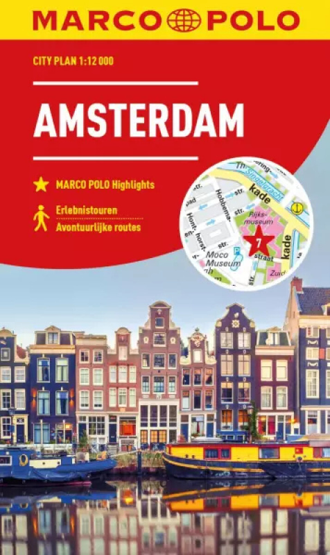 Amsterdam 1:12 000 / mapa města (lamino) Marco Polo, s. r. o.
