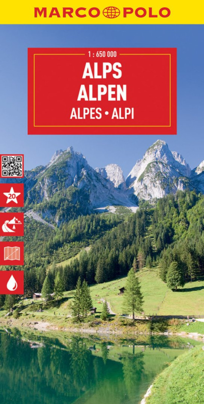 Alpy 1:650 000