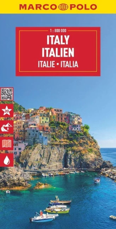 Italy / Italien / Italia / Italie (1 : 850 000) - kniha z kategorie Mapy a cestování