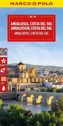 Andalusia, Costa Del Sol, Seville, Cordoba, Granada Marco Polo Map MAIRDUMONT GmbH & Co. KG