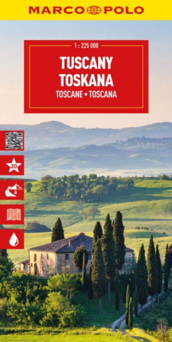 MAIRDUMONT GmbH & Co. KG Tuscany Marco Polo Map - Marco Polo