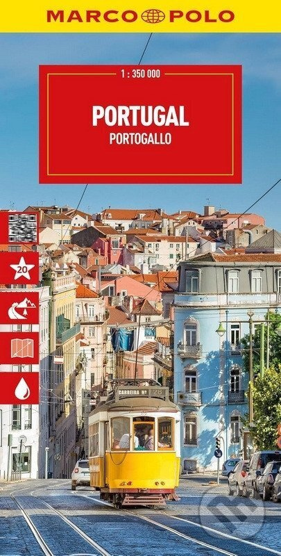 Portugalsko 1:350 000 / automapa Marco Polo - Marco Polo - kniha z kategorie Zdraví a životní styl