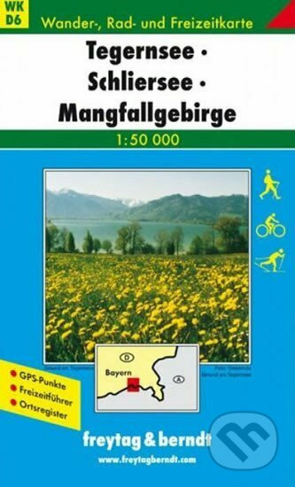 WKD  6 Tegernsee, Schliersee 1:50 000/mapa