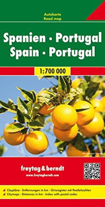 Spanien, Portugal 1:700 000 (Automapa - Platná do r. 2019)