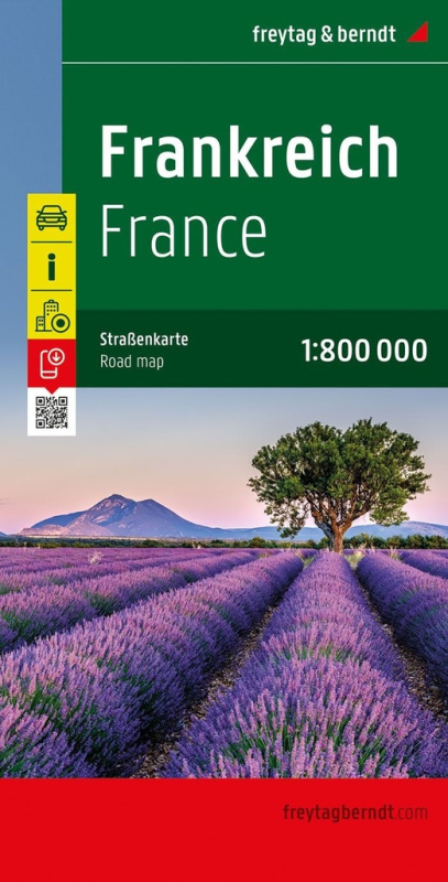 Frankreich 1:800 000 (Automapa - Platná do r. 2019)