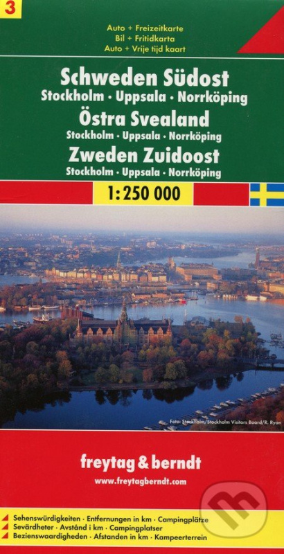 Schweden Südost 1:250 000 (Automapa)