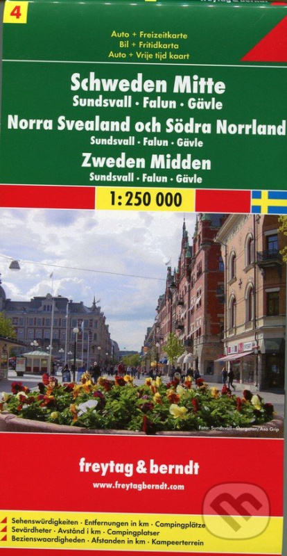 Schweden Mitte 1:250 000 (Automapa)