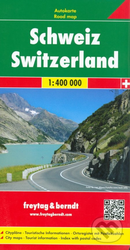 Schweiz 1:400 000 (Automapa - Platná do r. 2019)