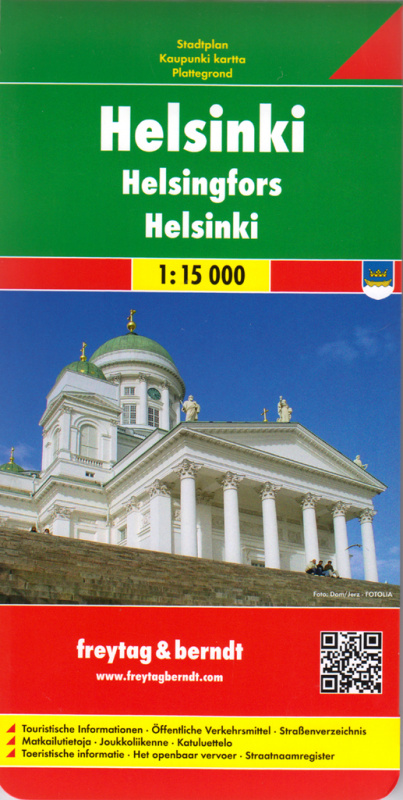 Helsinki 1:15 000 (Mapa mesta - platná do 2020)