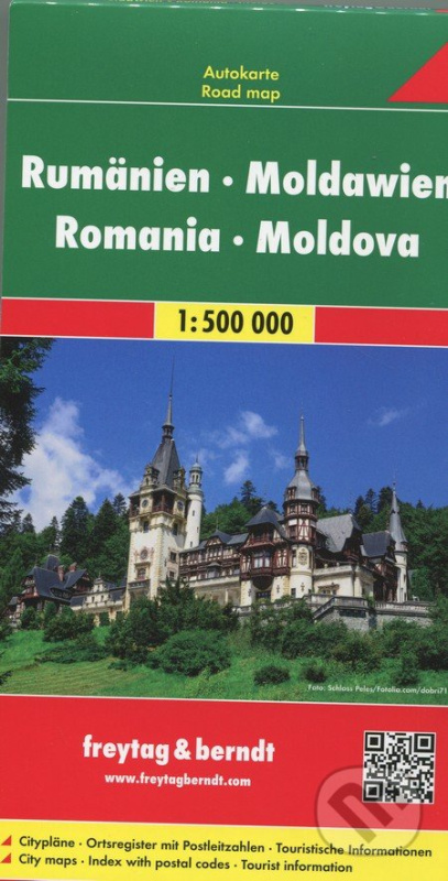 Rumänien,  Moldawien 1:500 000 (Automapa - Platná do r. 2019)
