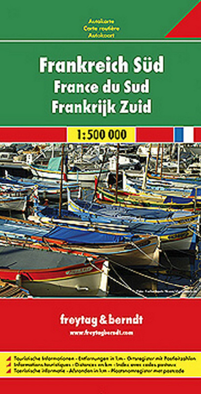 Frankreich Süd 1:500 000 (Automapa - platná do r. 2019)
