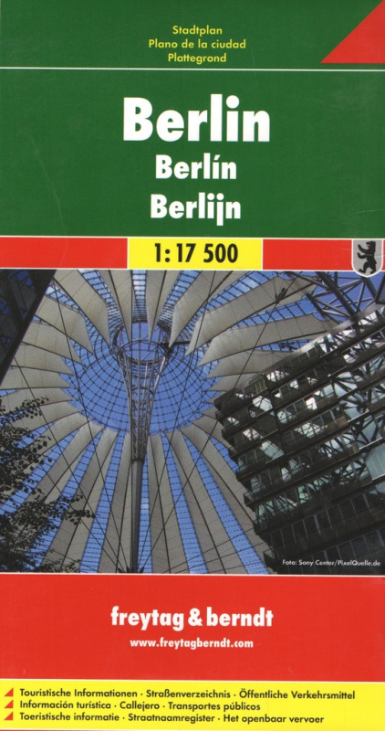 Berlin 1:17 500 (Mapa mesta)