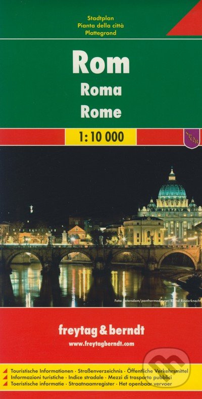 Rom/Roma/Rome 1:10 000 (Mapa mesta - platná do konca roka 2018)