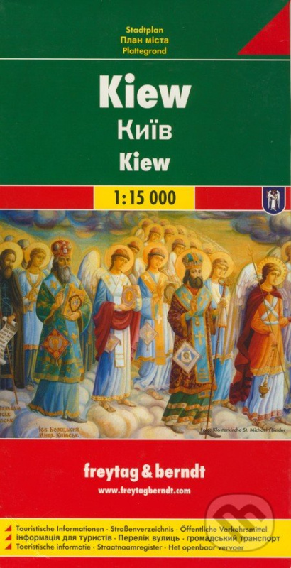 Kiew 1:15 000 (Mapa mesta - platná do konca 2018)