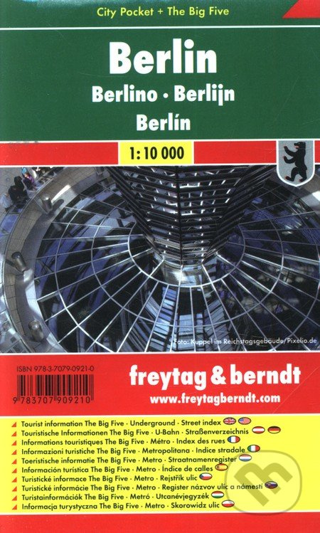 Berlin 1:10 000 (Mapa mesta-vrecková - Platná do konca roka 2022)