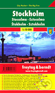 Stockholm 1:10 000 (Mapa mesta - vrecková)