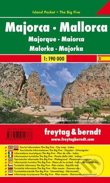 Majorca/Mallorca 1:190 000