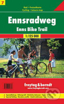 Cyklomapa Ennsradweg 1:125 000