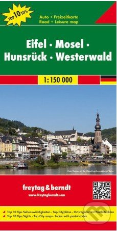 Eifel – Mosel – Hunsrück – Westerwald 1:150 000 (Automapa)