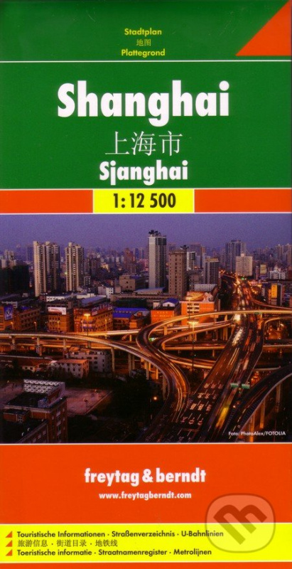 Shanghai 1:12 500 (Mapa mesta)