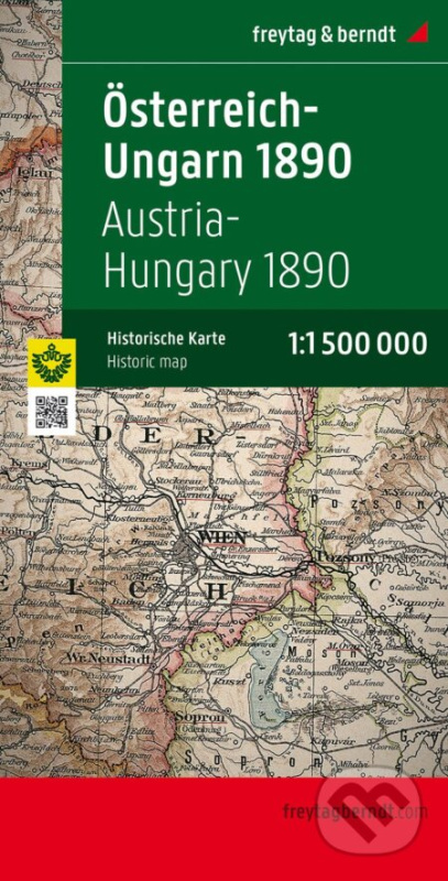 Austria - Hungary 1890   1:1 500 000 (Historic Map)