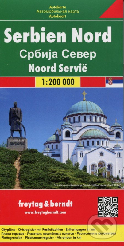 Serbien Nord 1:200 000 (Automapa)