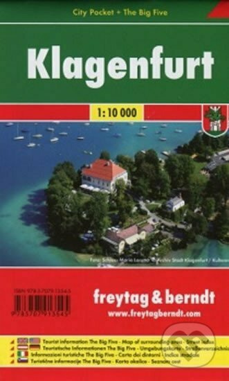 Klagenfurt 1:10T/kapesní plán města