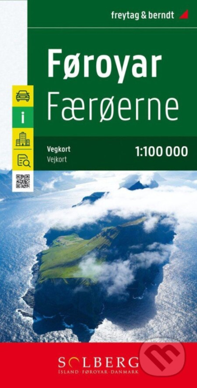 Faerské ostrovy-Foroyar 1:100 000 (automapa)