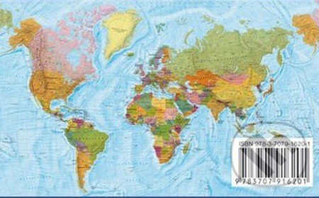 The World XXL 1:20 000 000 (International, Poster  - laminovaná, rolovaná)