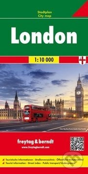 Londýn 1:10 000 (Mapa mesta - platná do konca roka 2019)