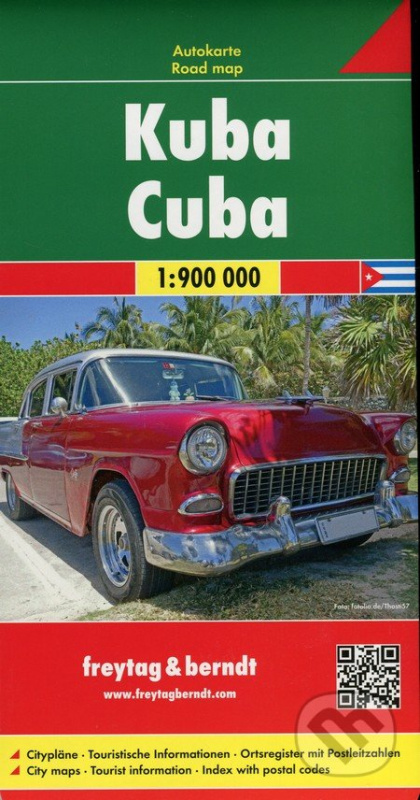Kuba 1:900 000 (Automapa - Platná do r. 2019)
